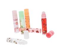 SOLUSTRE Pomada Labial Hidratante Transparente 6 Piezas Sabor a Fruta Brillo Labios Bálsamo Labial para Mujeres Set de Labios Nutritivo y Protector