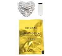 SOLUSTRE Porta Perfume para Coche Clip para Perfume de Coche Clip para Forma de Corazón Decoración para Salida de Aire