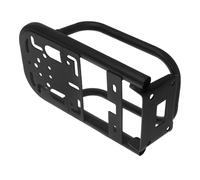 SOLUSTRE Portabicicletas en Eléctricas Bicicletas Trasero Ajustable y Bicicletas, Soporte de Hierro Negro con Gran Capacidad para Almacenamiento Versátil Asiento