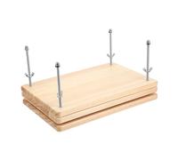SOLUSTRE Prensa de de Madera Portátil Herramienta de Encuadernación Manual Prensa para Encuadernación y Elaboración de Tofu