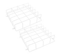 SOLUSTRE Protective Cover For Emergency Lights Exit Signs 2 Piezas Wall Mounted Iron Wire Guard Blanco Safety Assurance Public Spaces Schools Enhanced Aesthetics