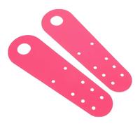 SOLUSTRE Protector de Patines de Cuero para Puntera, 1 Par Rosa