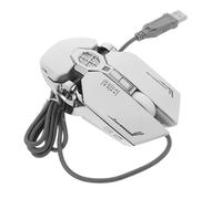 SOLUSTRE Ratón para Juegos Profesional Luz RGB, 7 Teclas Programables, Interfaz USB y Capa Suave, Adecuado para Partidas en Ordenador