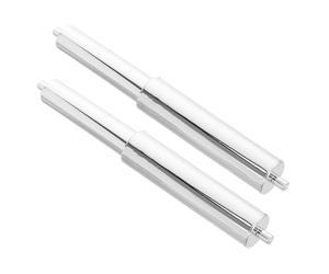 SOLUSTRE Rodillo Portarrollos para Papel Higiénico Resorte y Varilla Extensible, 2 Piezas de Acero Inoxidable para Uso en Baño y Recambio