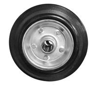 SOLUSTRE Rueda Giratoria Capacidad de Carga 70kg Diseño Silencioso y Resistente de Goma Maciza Industrial para Equipos y Muebles para Aplicaciones en Almacenes