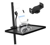 SOLUSTRE Soporte Bandeja Micrófono con Abrazadera para Tarjeta de Sonido y Móvil Estable y Fácil de Instalar para Streaming Grabación y Conferencias