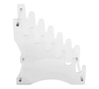 SOLUSTRE Soporte Expositor Acrílico para Cuchillos Mini y Fruteros Base Estable Antideslizante para Almacenamiento Seguro y Exhibición Mesa Transparente para Cocina y Colecciones