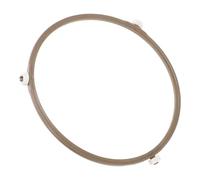 SOLUSTRE Soporte para Plato Giratorio de Microondas Base de Vidrio Resistente, Anillo Circular para Bandeja de 19,8 CM, Accesorio para Horno de Cocina
