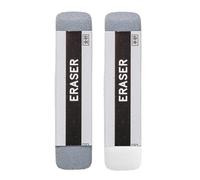 SOLUSTRE Suministros de corrección, borrador para bolígrafos y plumas estilográficas, pack de 2, acabado esmerilado, para estudiantes y exámenes