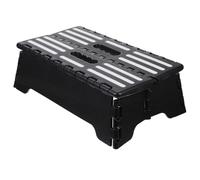 SOLUSTRE Taburete Plegable Antideslizante para Personas Mayores Taburete Pequeño de Plástico PP Portátil y Ligero Escalera de Medio Paso para Interior y Exterior Uso en Cocina y Jardín