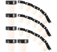 SOLUSTRE Tapones de Vino Reutilizables 20 de Polímero y Aluminio en Forma de T Excelente Sellado para Botellas en Bares y Clubes