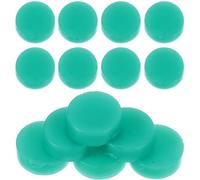 SOLUSTRE Tapones para Flauta Travesera de Silicona Verde 20 Unidades Fundas para Teclados de Flauta Accesorios Prácticos para Orificios Abiertos Repuestos Compatibles para Instrumentos