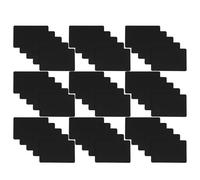 SOLUSTRE Tarjetas negras de cartulina 7x11 cm 100 unidades para tomar notas y mensajes en oficina y eventos