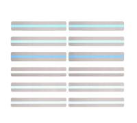 SOLUSTRE Tiras de Lectura Guiada Función de Resaltar y Guiar de Pet 12 Piezas para Mejorar la Comprensión Lectora y Facilitar el Seguimiento Visual para Oficina y Aula
