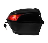 SOLUSTRE Trompa Caja de Equipaje para Motocicleta Organizador de Herramientas Caja Trasera para Motocicleta Almacenamiento Trasero para Scooters Eléctricos