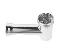SOLUSTRE Tubo de Aleación de Aluminio para Máquina Picadora de Carne Eléctrica, Accesorio Compatible Embutidora de Salchichas, Diseño de 3 Vías para Cocina Doméstica