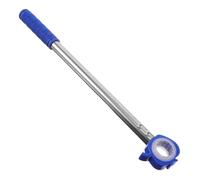 SOLUSTRE Varilla de Apertura de Ventana de Acero Inoxidable 0,45 M Azul con Agarre Antideslizante, Herramienta para Abrir Ventanas Interiores y Exteriores, para Cocina, Dormitorio