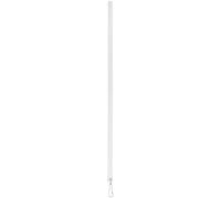 SOLUSTRE Varilla Manual Cortina a Larga de de Acrílico Diseño con Tiradora Deslizante, Resistente Manchas y Estilo Moderno en para Barras de Cortinas Habitación