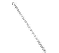 SOLUSTRE Varilla Telescópica De Aleación De Aluminio para Persianas Verticales Resistente y Ligera con Gancho para Fácil Compatible con Barras De Cortina Extensibles Instalación Sin Herrami