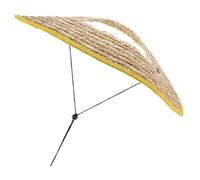 SOLUSTRE Visera para Casco de Construcción de Paja Decoracion Verano, Accesorio Sombreado y Delicada Forma para Protección en Sitios de Obra Color Aleatorio