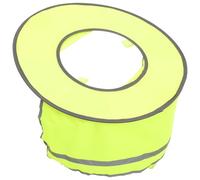 SOLUSTRE Visera para Casco Protector Solar Fácil de Plegar y Resistente al Desgarro en Color Amarillo Adecuado para Celebracion Verano en Trabajos de Jardinería y Construcción