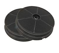 Solution Ahead - 2 filtros antiolor a carbón activado para campana extractora - Compatible con CR300 - ACM62-00SP0028001-49016875 - 484000008647 - C00384668-481281728933 - 480181700941 ...