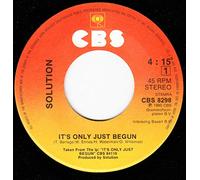 Solution - It's only just begun (1980) / Vinyl single [Vinyl-Single 7'']