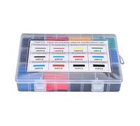 Solution - Juego de tubos termorretráctiles impermeables de 12 tamaños, conexión segura, 750 piezas para varios usos, reparación de cables