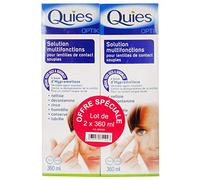 Solution lentilles contact Optik 2x360ml