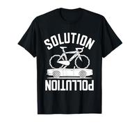 Solution Pollution Bicicleta Camiseta