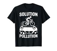 Solution Pollution Bicicleta Camiseta