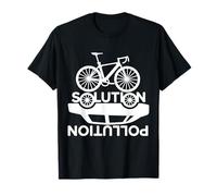 Solution Pollution Bicicleta Camiseta