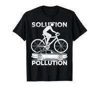 Solution Pollution Bicicleta Camiseta