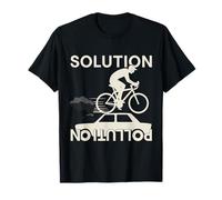 Solution Pollution Bicicleta Camiseta