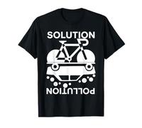 Solution Pollution Bicicleta Camiseta