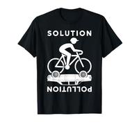 Solution Pollution Bicicleta Camiseta