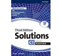 Solutions 3rd Edition Advanced. Student's Book