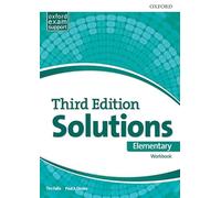 Solutions 3rd Edition Elementary. Workbook Pk