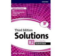 Solutions 3rd Edition Intermediate Plus. Student's Book