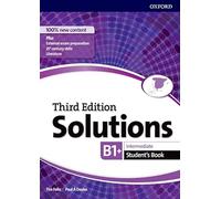 Solutions 3rd Edition Intermediate. Student's Book
