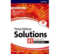 Solutions 3rd Edition Pre-Intermediate. Student's Book