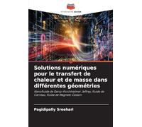Solutions numériques pour le transfert de chaleur et de masse dans différentes géométries: Nanofluide de Darcy-Forchheimer Jeffrey, fluide de Carreau, fluide de Magneto Casson