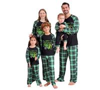 Solutra Pijama Navidad Familia, Conjunto de Pijamas de Navidad a Juego para la Familia, Pijamas de Pareja, Pantalon Pijama Mujer, Hombres, Niños y Bebés(Papá,S)