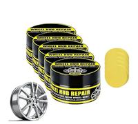 Soluzione universale per la riparazione di cerchi in lega, agente riparatore di graffi e usura dei cerchi in lega - Ripara rapidamente graffi, abrasioni e scheggiature da marciapiede (5PCS)
