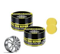 Soluzione universale per la riparazione di cerchi in lega, agente riparatore di graffi e usura dei cerchi in lega - Ripara rapidamente graffi, abrasioni e scheggiature da marciapiede (2CPS)