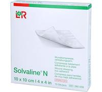 Solvaline N - Compresas estériles (10 x 10 cm, 10 unidades)