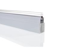 SolvaPro juego de extensión de cadera nicho para puerta batiente parcialmente enmarcada, altura 200cm, S29001182, Color: Edición en blanco