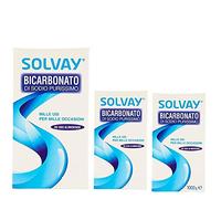 SOLVAY Bicarbonato Di Sodio Purissimo 3 Pezzi Da 500 Grammi