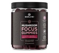 Solve Labs Mushroom Focus Melena de León, Frambuesa - 60 Gomitas