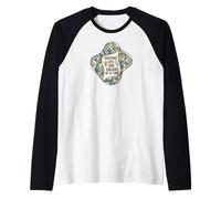 Solving Life One Square At A Time Puzzle Logic Camiseta Manga Raglan